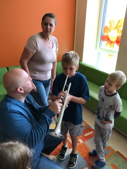 Instrumentenvorstellung für alle Klassen der Musikschule Gröbming